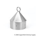 Cd Chimney 3 Inch HomeSaver Pro/UltraPro Roundflex End Cone Attaches With Screws. 17103
